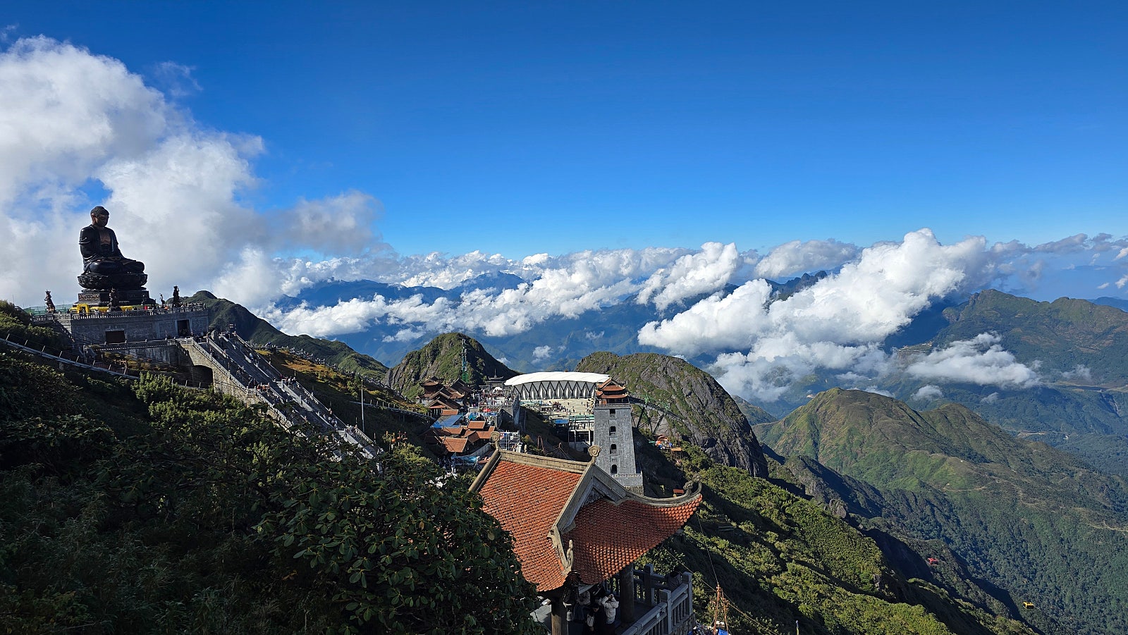 사파에 가면 구름 위에 올라갈 수 있어요!!